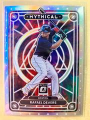 Rafael Devers [Holo] #MTH-12 Baseball Cards 2022 Panini Donruss Optic Mythical Prices