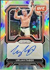 Urijah Faber [Silver] Ufc Cards 2023 Panini Prizm UFC Superstar Autographs Prices