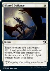 Blessed Defiance Magic Innistrad: Midnight Hunt Prices