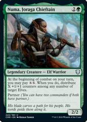 Numa, Joraga Chieftain [Foil] Magic Commander Legends Prices