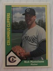 Rich Monteleone #8 Baseball Cards 1990 CMC Columbus Clippers Prices