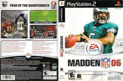 Slip Cover Scan By Canadian Brick Cafe | Madden 2006 Playstation 2