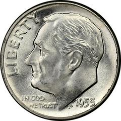 1953 Coins Roosevelt Dime Prices