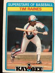 Tim Raines #25 Baseball Cards 1987 Topps KayBee Superstars Prices