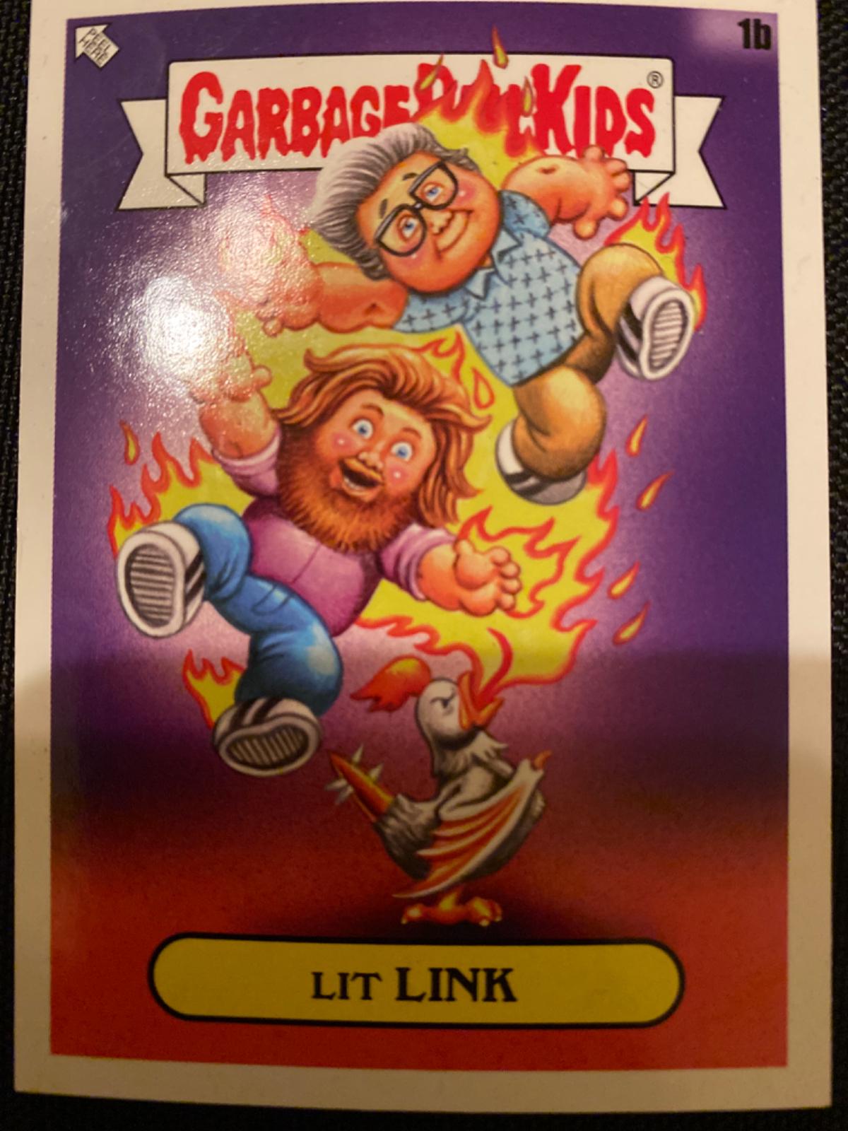 Lit LINK #1B Garbage Pail Kids at Play Ill Influencers