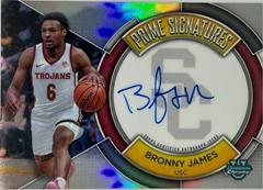 Bronny James #PCS-LBJ Basketball Cards 2023 Bowman Chrome University Prime Signatures Prices