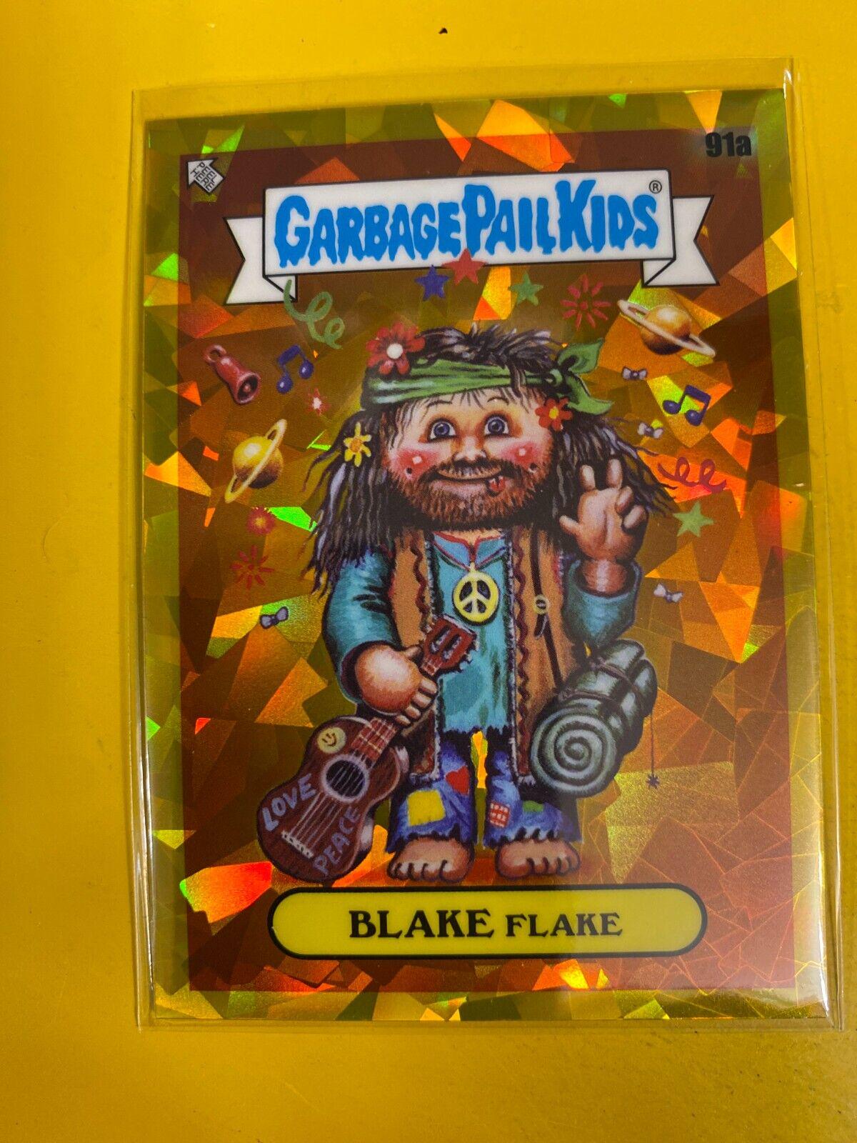 BLAKE Flake [Yellow] #91a Prices | Garbage Pail Kids 2021 Sapphire ...