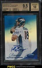 Peyton Manning [Mirror Blue Autograph] #55 Football Cards 2012 Panini Certified Prices