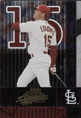 Jim Edmonds Baseball Cards 2002 Playoff Absolute Memorabilla Prices