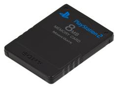Playstation 2 Memory Card 8MB 2PK Red/Blue 