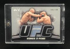 Georges St Pierre #FM-GSP Ufc Cards 2010 Topps UFC Knockout Fight Mat Relic Prices