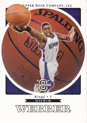 Chris Webber #67 Basketball Cards 2003 Upper Deck Standing O Prices