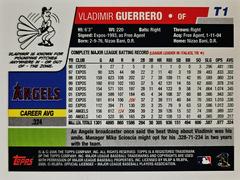 Rear | Vladimir Guerrero [Silver] Baseball Cards 2006 Topps National Baseball Card Day