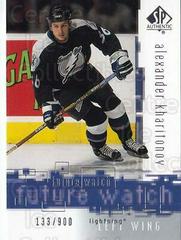 A. Kharitonov Hockey Cards 2000 SP Authentic Prices