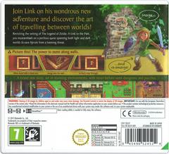 Original Cover (Back) | Zelda A Link Between Worlds PAL Nintendo 3DS