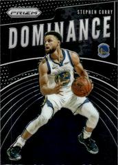 Stephen Curry #24 Basketball Cards 2019 Panini Prizm Dominance Prices