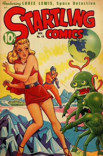 Startling Comics #48 (1947) Comic Books Startling Comics