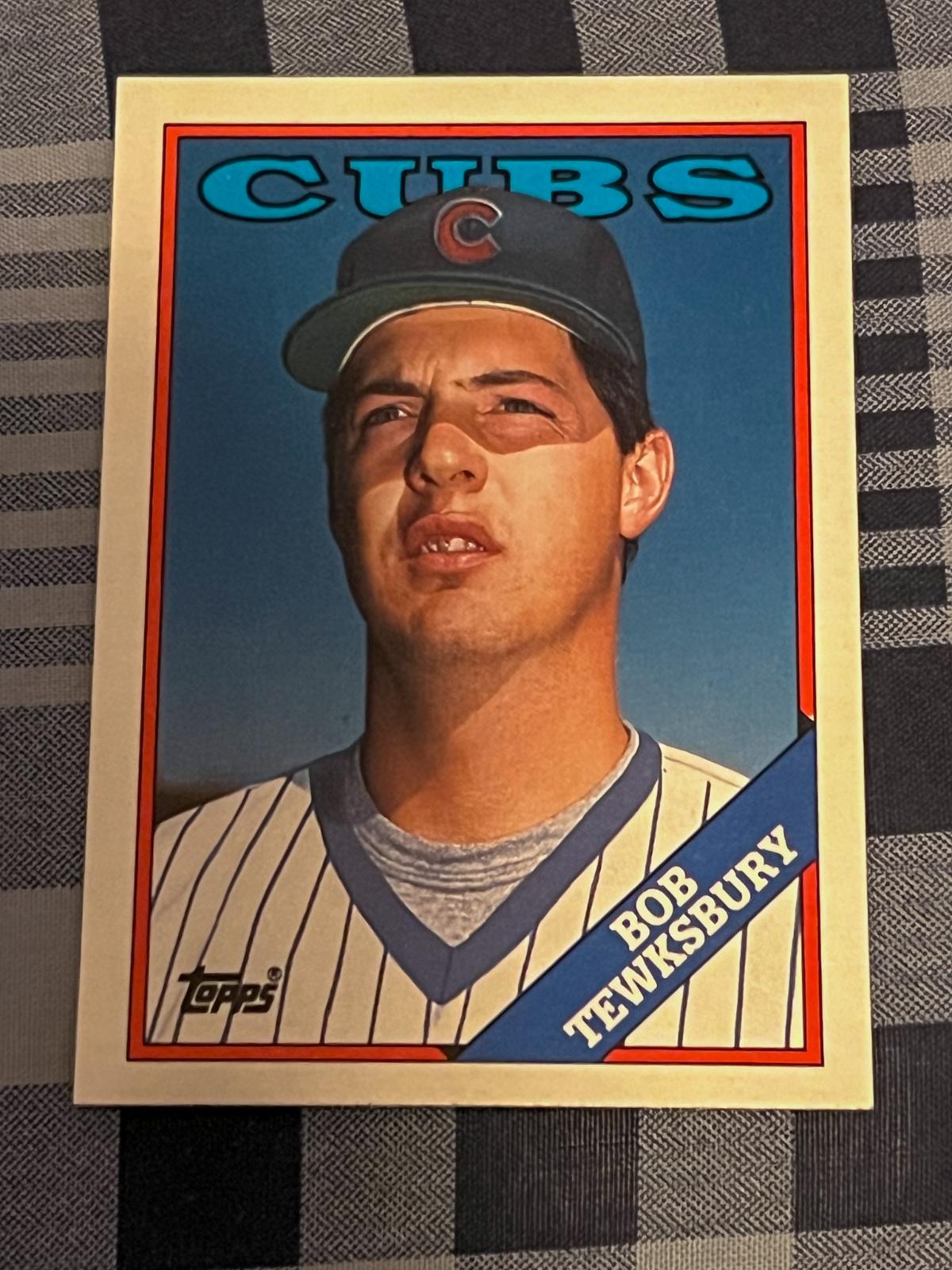 Bob Tewksbury Ungraded 1988 Topps