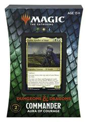 Aura of Courage Commander Deck Magic Adventures in the Forgotten Realms Commander Prices