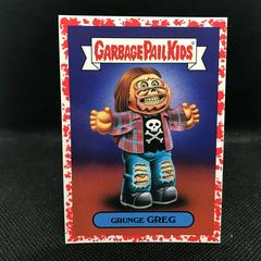 Grunge GREG [Red] #5a Garbage Pail Kids We Hate the 90s Prices