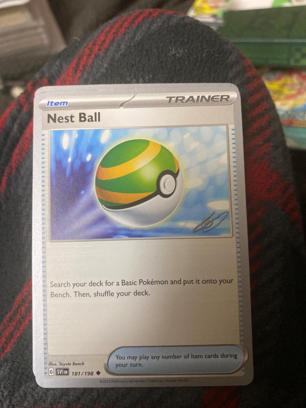 Nest Ball #181 Pokemon Japanese World Championships 2023