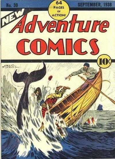 New Adventure Comics #30 (1938) Comic Books New Adventure Comics