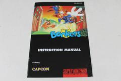 Bonkers - Manual | Bonkers Super Nintendo