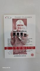 Back  | Casey Clausen Football Cards 2004 Sage