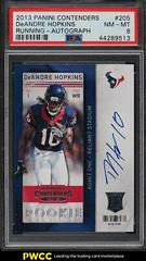 DeAndre Hopkins [Running Autograph] Football Cards 2013 Panini Contenders Prices