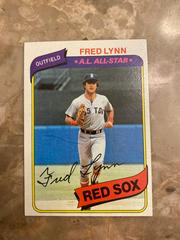 Fred Lynn Baseball Cards 1980 Topps Prices