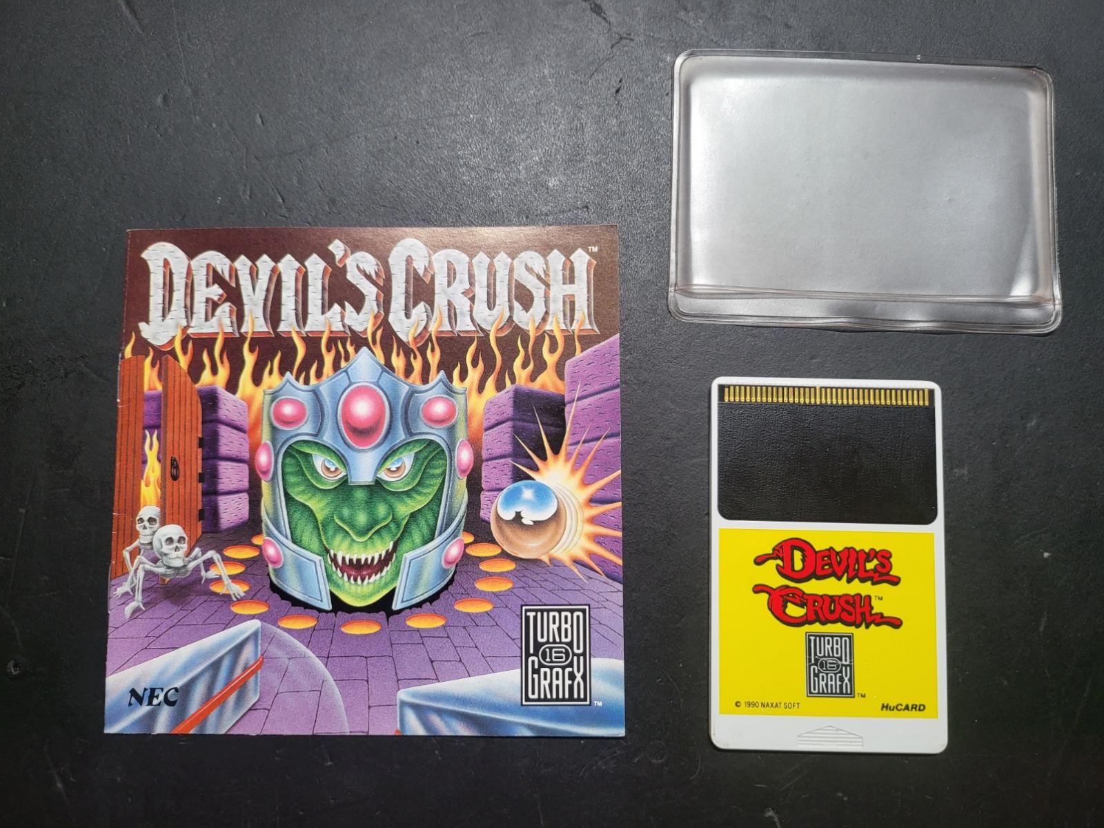 Outlet Devil's Crush Turbo Grafx game