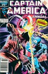 Captain America Annual [Newsstand] #8 (1986) Comic Books Captain America Annual Prices