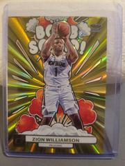 Zion Williamson [Yellow] #9 Basketball Cards 2023 Panini Donruss Bomb Squad Prices