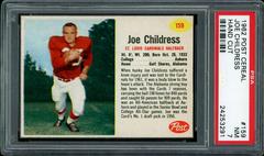 Joe Childress [Hand Cut] #159 Football Cards 1962 Post Cereal Prices