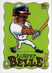Card Front | Albert Belle Baseball Cards 1992 Topps Kids