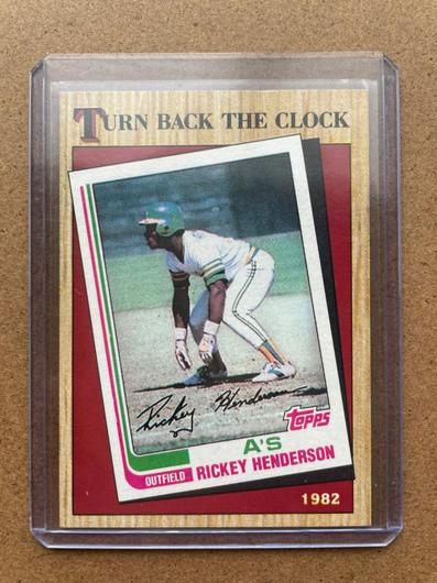 Rickey Henderson [Turn Back the Clock] #311 photo