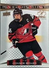 Connor Bedard #135 Hockey Cards 2022 Upper Deck Team Canada Juniors Prices