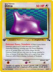 Ditto [1st Edition] #18 Pokemon Fossil Prices