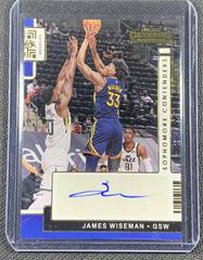 James Wiseman [Gold] #SC-JWS Basketball Cards 2021 Panini Contenders Sophomore Autographs Prices