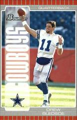 Drew Bledsoe [Silver] #11 Football Cards 2005 Bowman Prices