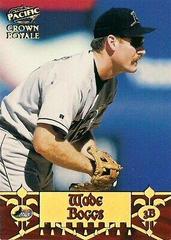 Wade Boggs [Diamond Knights] Baseball Cards 1998 Pacific Crown Royale Prices