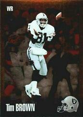 Tim Brown [Gold Zone] Football Cards 1994 Panini Score Prices