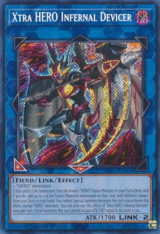 Xtra HERO Infernal Devicer [1st Edition] BLC1-EN009 YuGiOh Battles of Legend: Chapter 1