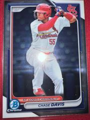 Chase Davis #BCP-150 Baseball Cards 2024 Bowman Chrome Prospect Prices