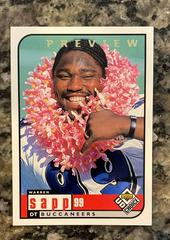 Warren Sapp [Previews] Football Cards 1998 Upper Deck UD Choice Prices