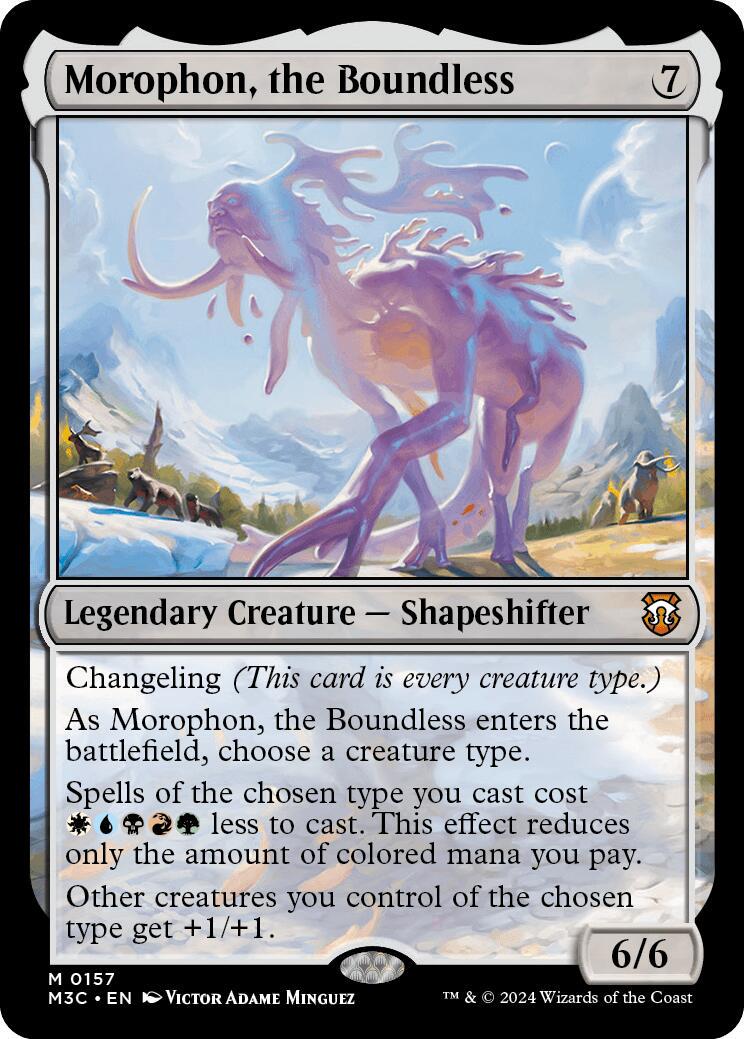 Morophon, the Boundless [Foil] #157 Magic Modern Horizons 3 Commander