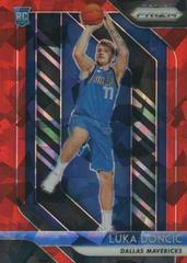 Luka Doncic [Red Ice] Basketball Cards 2018 Panini Prizm Prices