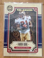 Frank Gore [Blue] #TM-27 Football Cards 2022 Panini Legacy Time Machines Prices