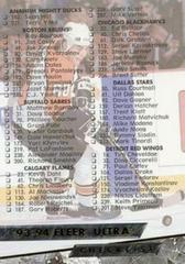 Checklist #249 Hockey Cards 1993 Ultra Prices