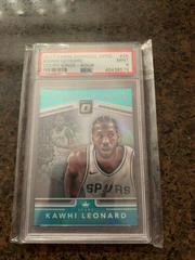 Kawhi Leonard [Aqua] #28 Basketball Cards 2017 Panini Donruss Optic Court Kings Prices